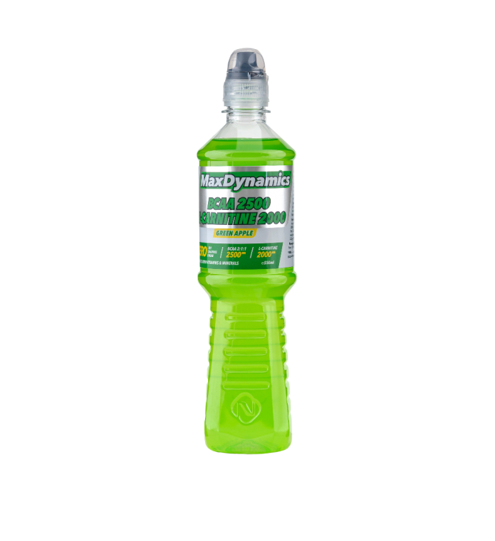 Max Dynamics™ BCAA 2500 L-carnitine 2000 Зелена ябълка Max Dynamics™ BCAA 2500 L-carnitine 2000 Зелена ябълка