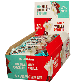 Mix protein bar box