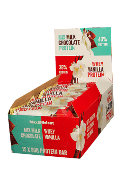 Whey protein bar кутия