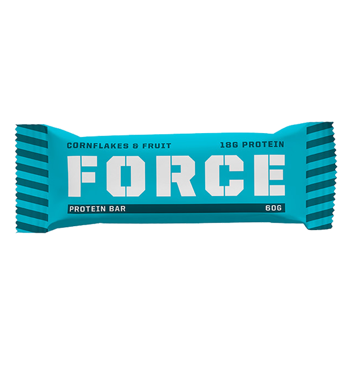 Force bar cornflakes & fruit