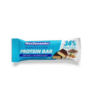 Max Dynamics™ CHIA & PEANUTS PROTEIN BAR